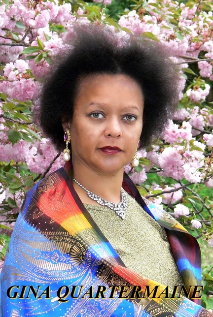 International Exotic Actress Face Gina Quartermaine